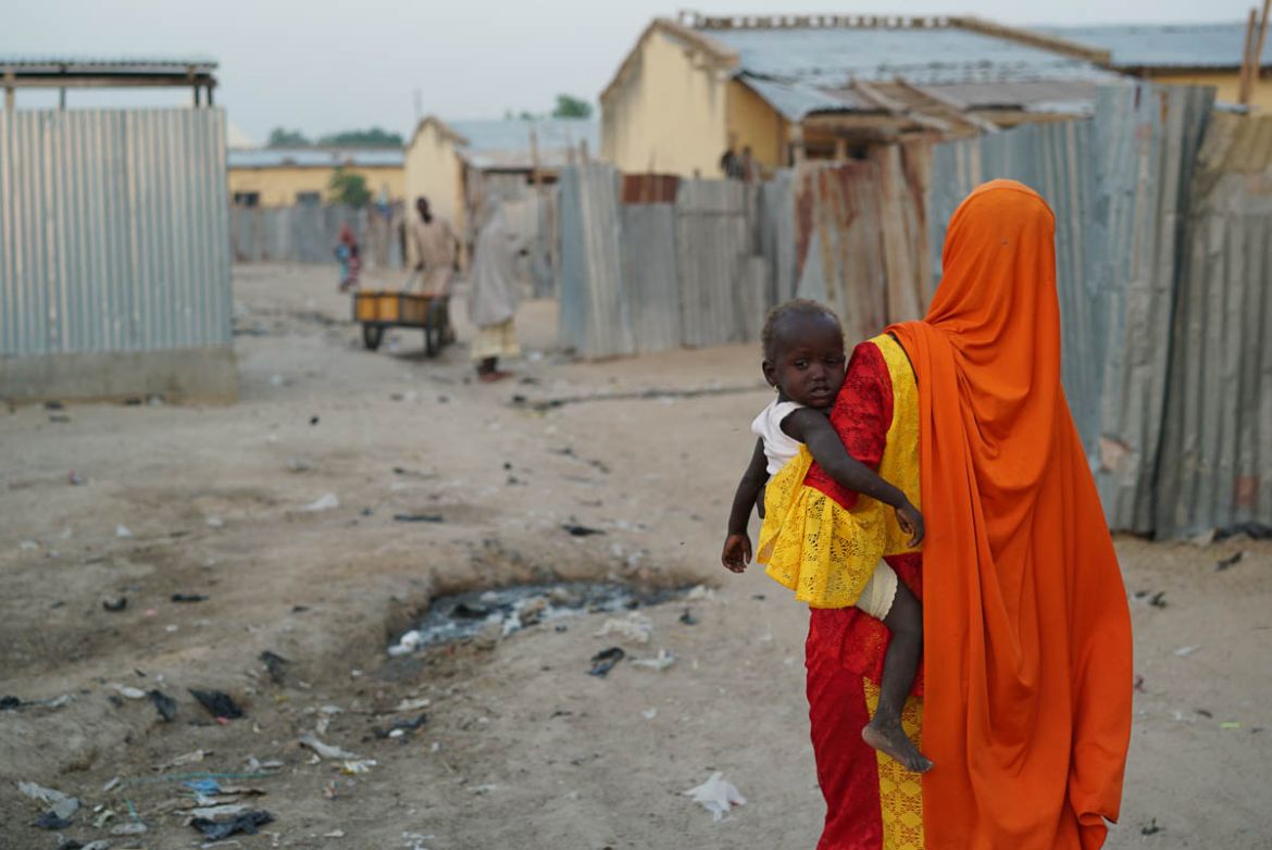 Women and children make up 79% of the IDP population in northeast Nigeria, most of whom are concentrated Borno, Adamawa and Yobe states.