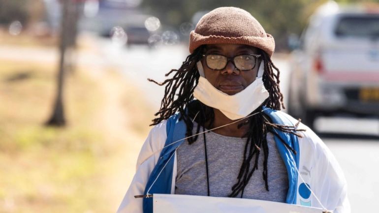 Zimbabwean novelist Tsitsi Dangarembga arrested