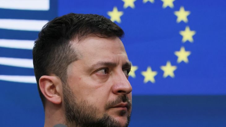 Ukrainian President Volodymyr Zelenskyy